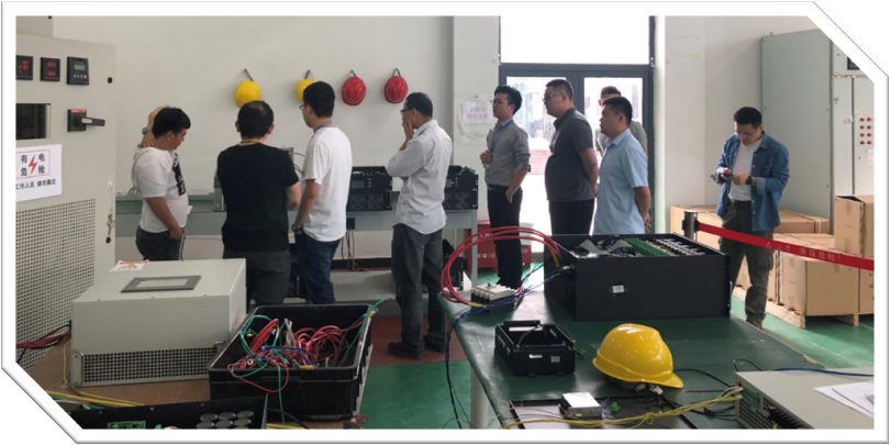 金華客戶(hù)蒞臨晟泰電氣考察